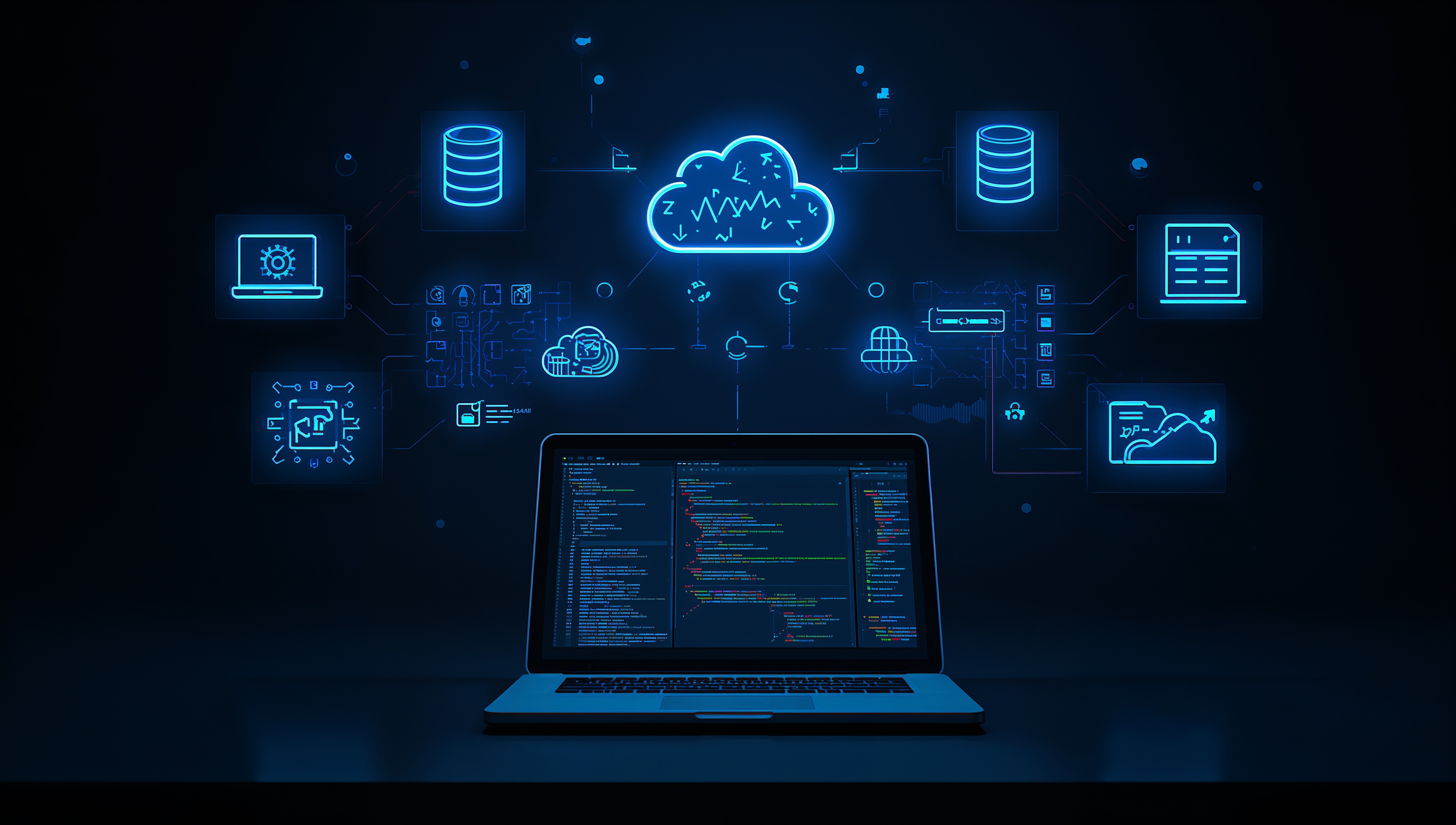 Desenvolvimento de sistemas sob medida com tecnologia cloud e código moderno